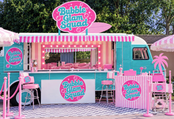 Our parties include glam and spa inside the truck and activities outside the truck for maximum fun!