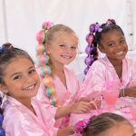 Each guest will have the opportunity to choose their bubble braid color and style, installed by a Bubble Glam stylist